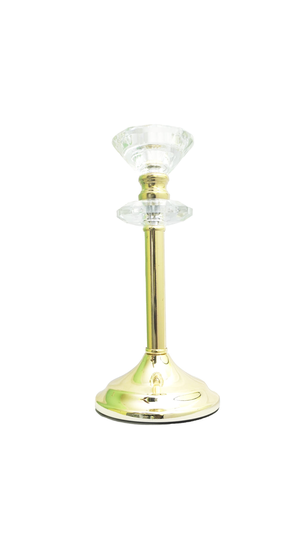 DIAMANT Sur Or" – DIAMOND ON GOLD CANDLE HOLDER