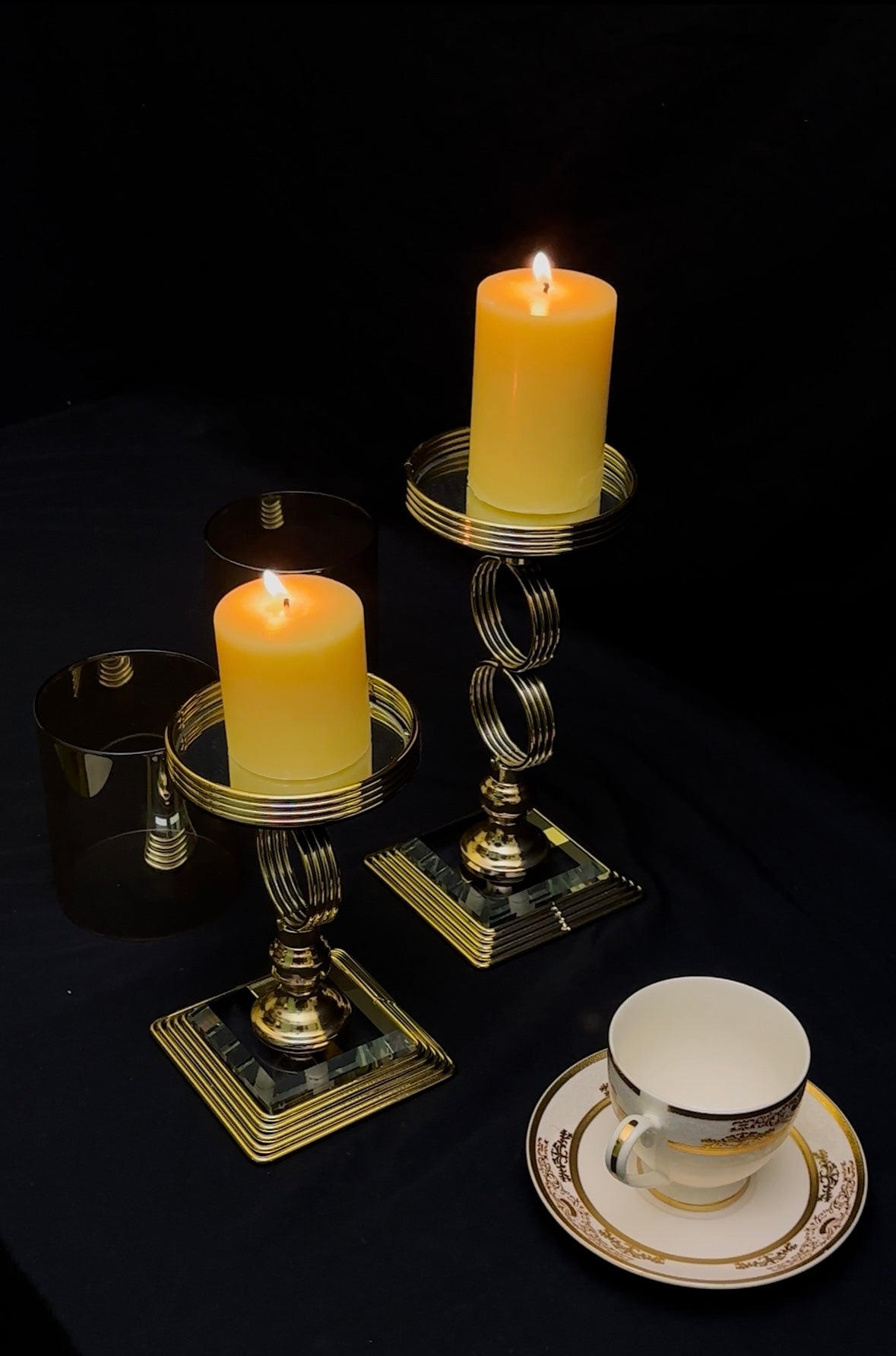 LUMIÈRE à Deux ANNEAUX LIGHT with 2 RINGS HURRICANE