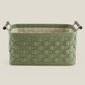 Soiree Leather Basket - Green