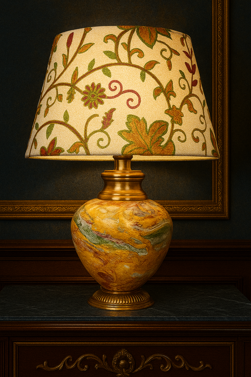 LUMIÈRE dù CACHEMIRE LAMP