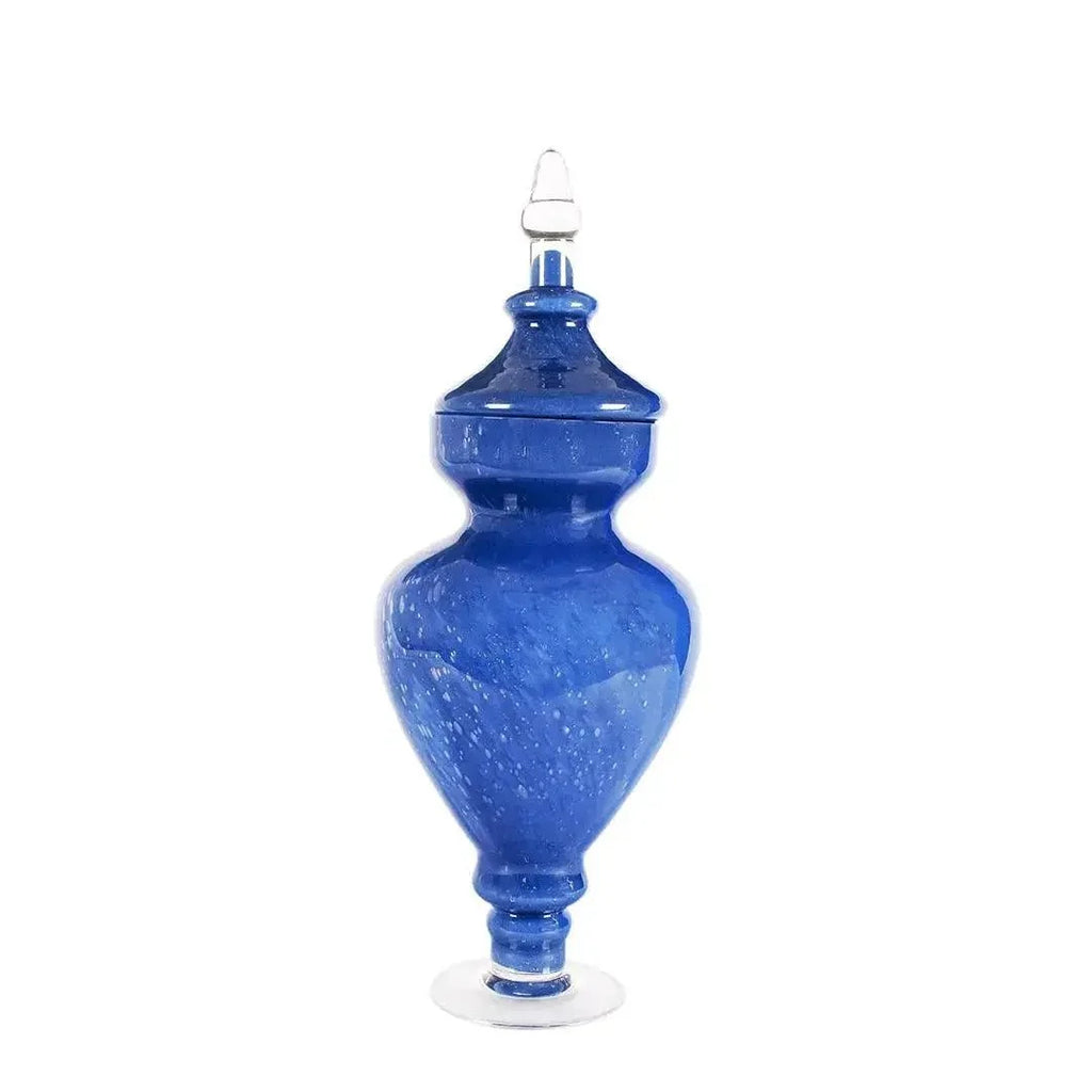 Vases Allure Flower Vase with Lid - Short - Daamaira Home and Living Ltd