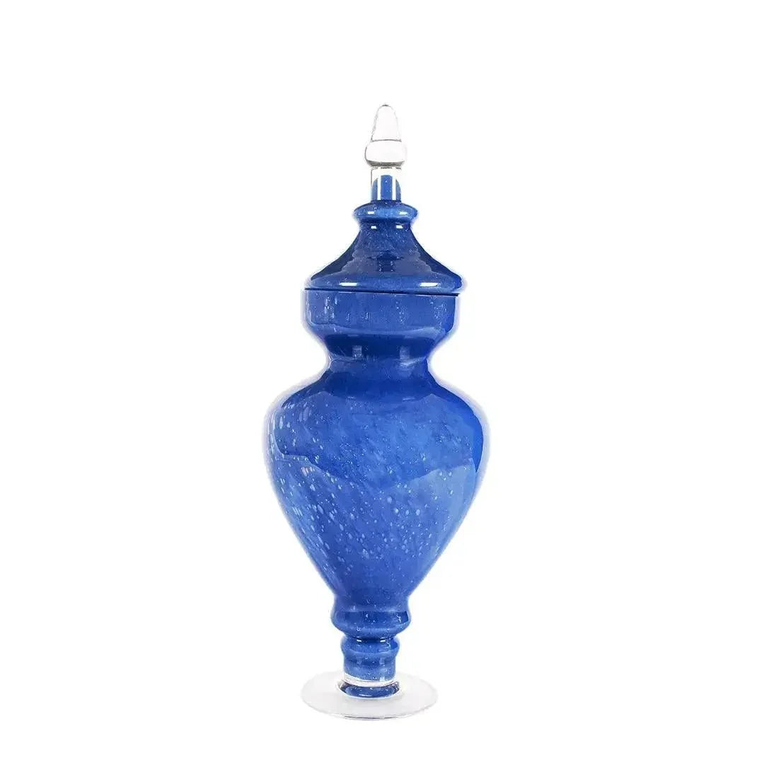 Vases Allure Flower Vase with Lid - Short - Daamaira Home and Living Ltd