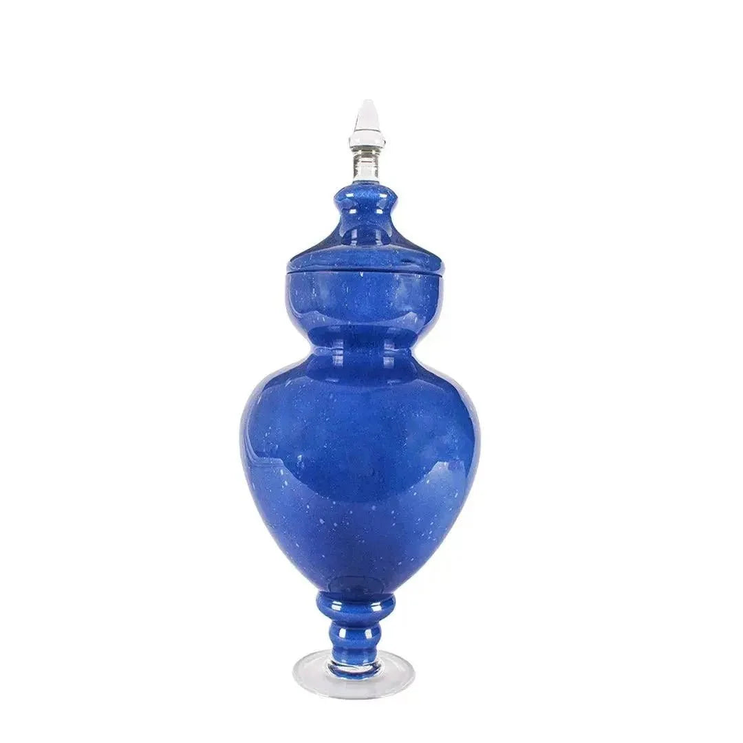 Vases Allure Flower Vase with Lid - Tall - Daamaira Home and Living Ltd