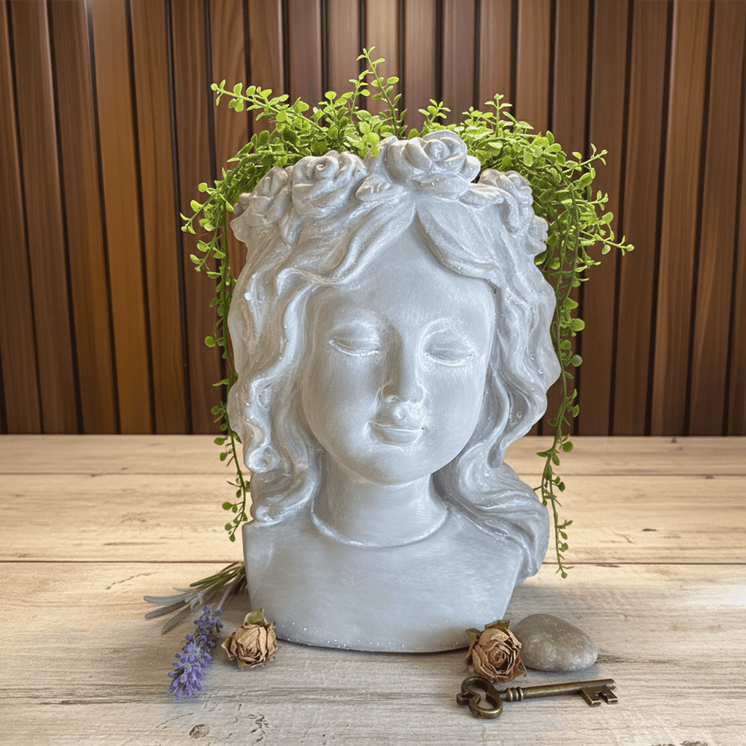 Sculptures & Figurines Aurelia Bust Planter - Daamaira Home and Living Ltd