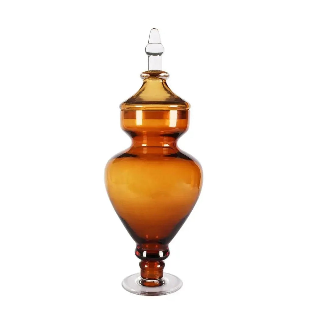 Vases Azzura Flower Vase - Brown - Daamaira Home and Living Ltd