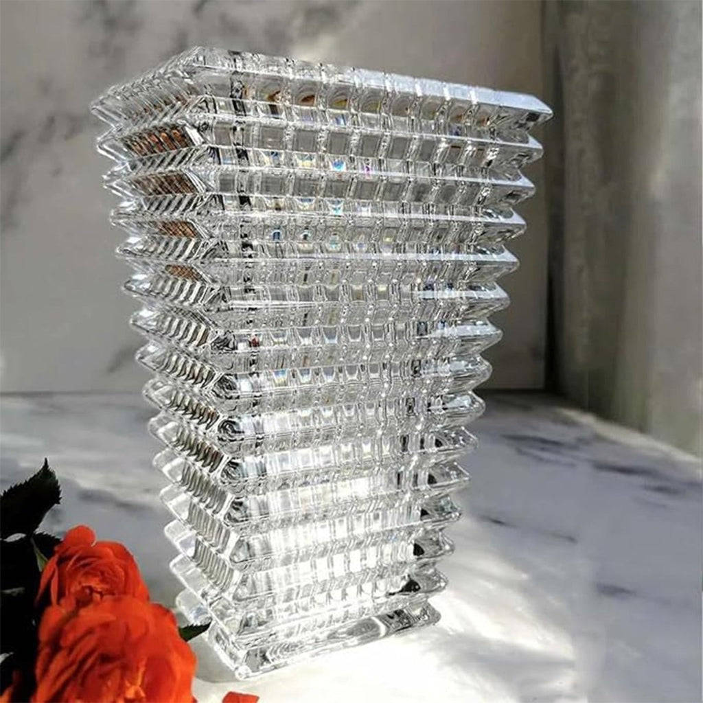 Sculptures & Figurines Bacarrat Rectangle Vase - Daamaira Home and Living Ltd