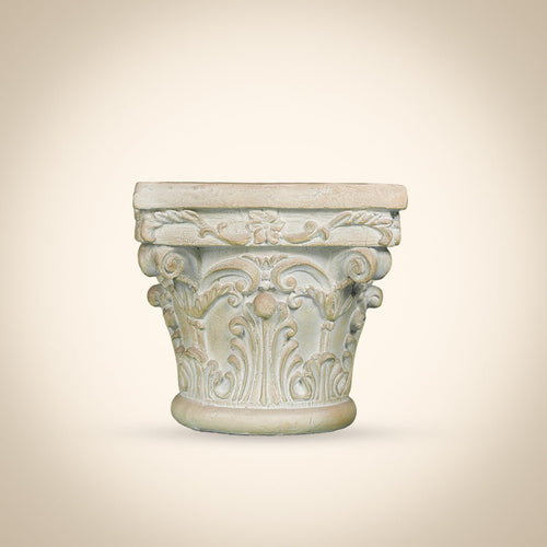 Sculptures & Figurines Beige Pedestal - Daamaira Home and Living Ltd