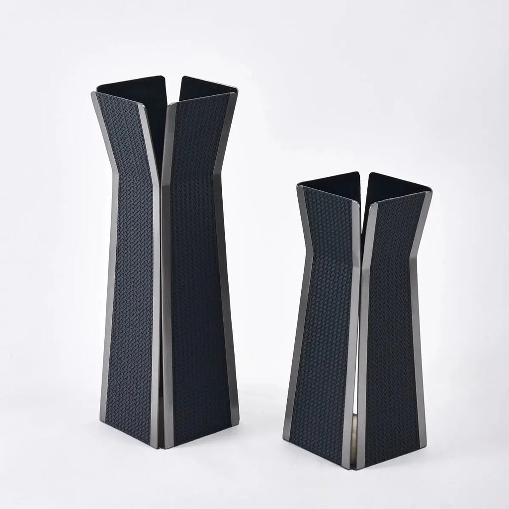 Vases Black Nordic Flower Vase Large - Daamaira Home and Living Ltd