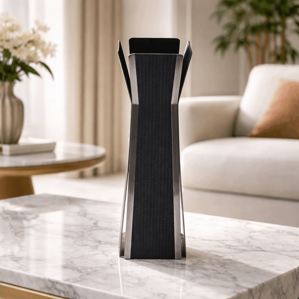 Vases Black Nordic Flower Vase Large - Daamaira Home and Living Ltd