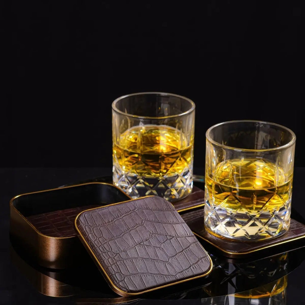 Coasters Brown Royal Coasters - Daamaira Home and Living Ltd