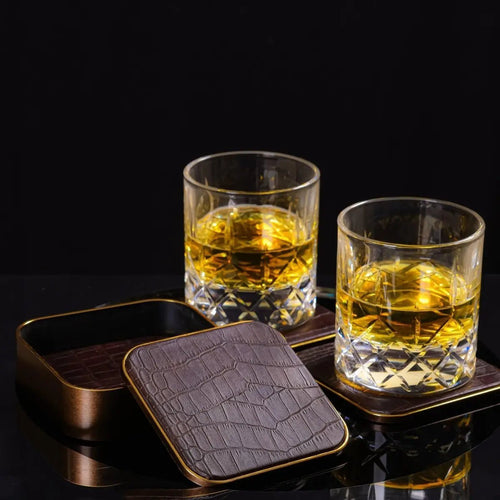 Coasters Brown Royal Coasters - Daamaira Home and Living Ltd