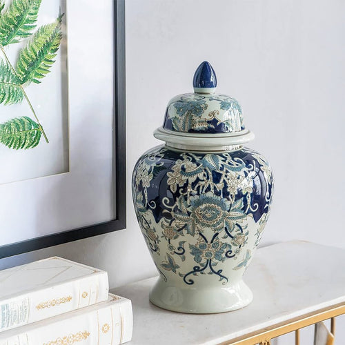 Sculptures & Figurines Bryn Ginger Jar - Large - Daamaira Home and Living Ltd