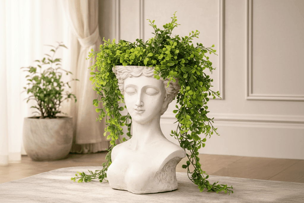 Sculptures & Figurines Bust Planter - Daamaira Home and Living Ltd