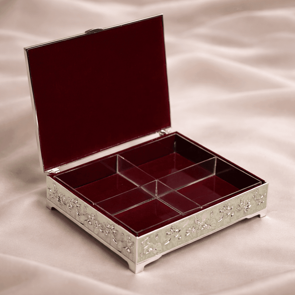 Butterfly Lotus Dry Fruit Box - Daamaira Home and Living Ltd