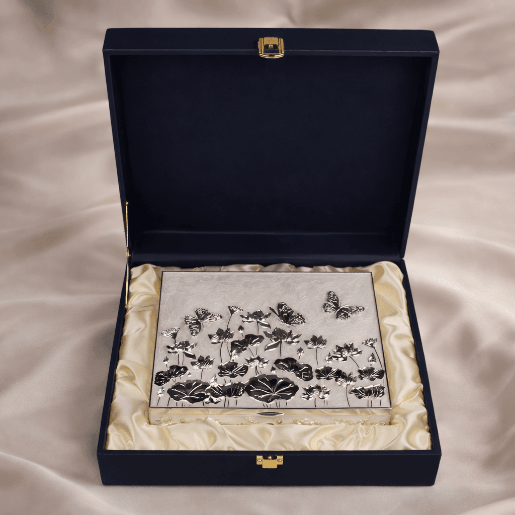 Butterfly Lotus Dry Fruit Box - Daamaira Home and Living Ltd