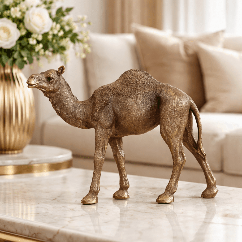 Sculptures & Figurines Calm Camel - Daamaira Home and Living Ltd