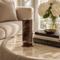 Vases Candle Stand Brown - Large - Daamaira Home and Living Ltd