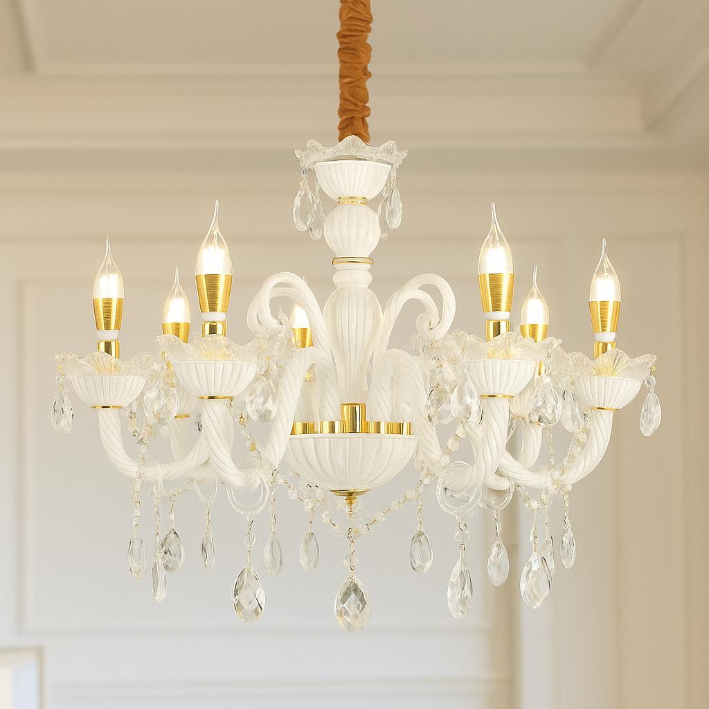 LUMIÈRE ROYALE CHANDELIER (6L)