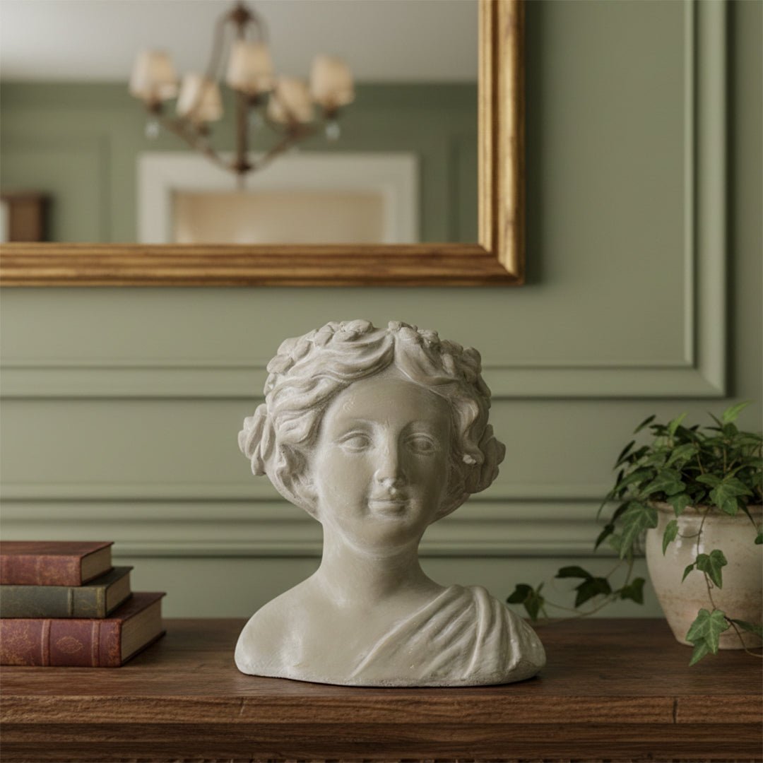 Sculptures & Figurines Classical Bust Planter - Daamaira Home and Living Ltd