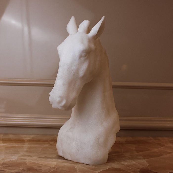 Sculptures & Figurines Classical Horse Statue - Daamaira Home and Living Ltd
