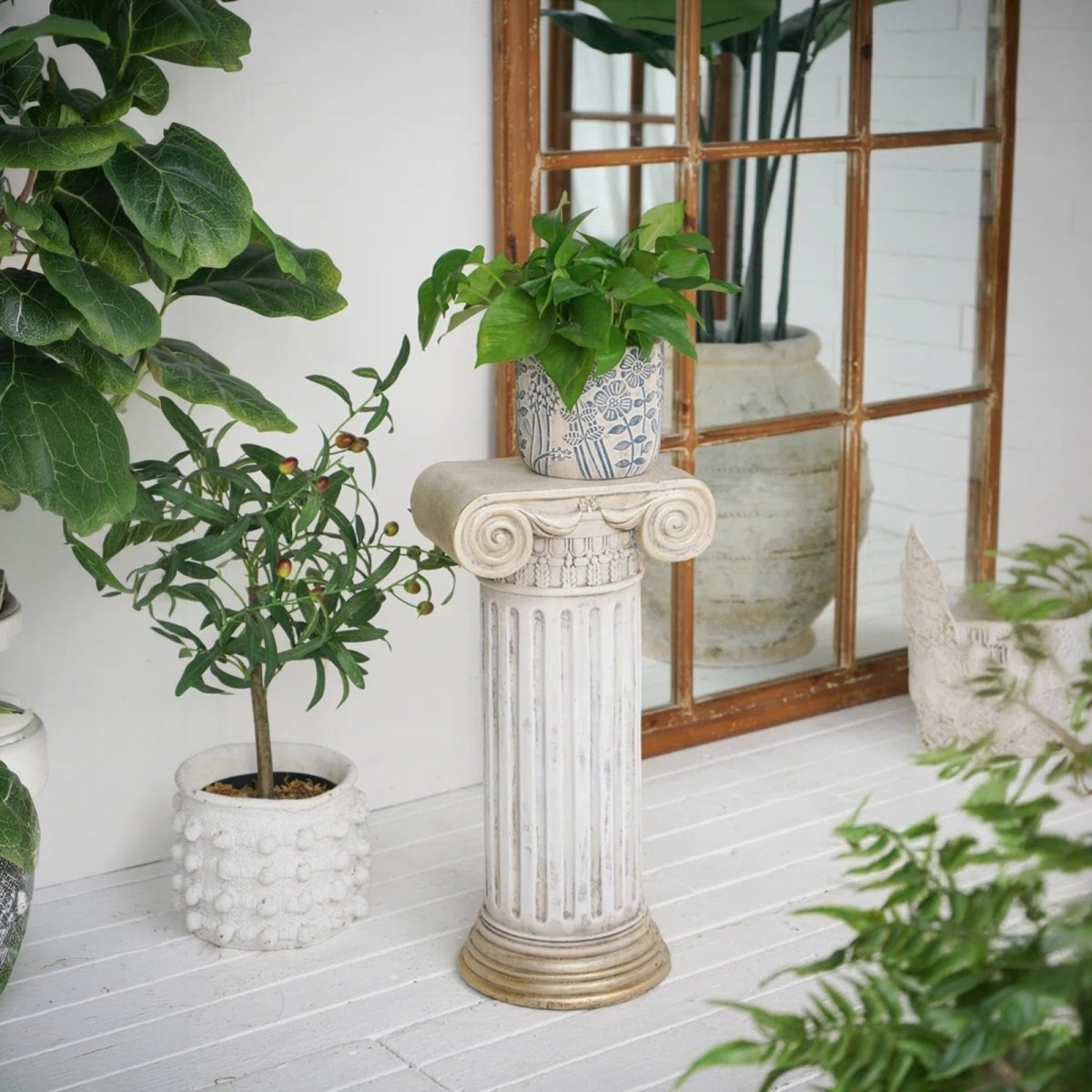 Classical Pedestal - L - Daamaira Home and Living Ltd
