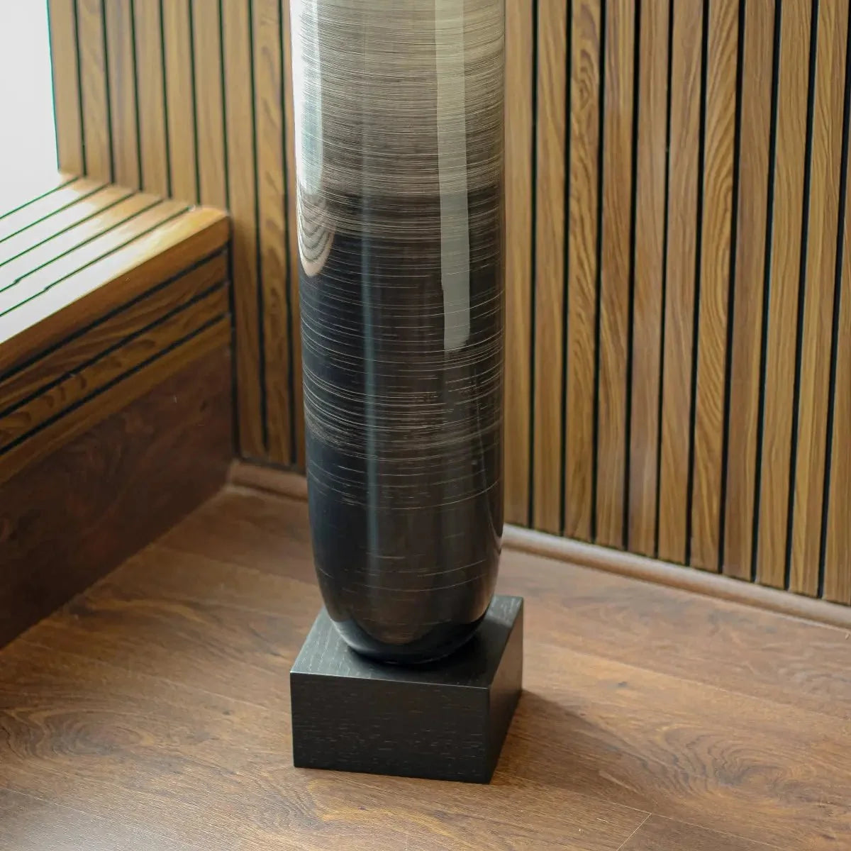 Vases Coop Brushed Slate Flower Vase - Daamaira Home and Living Ltd