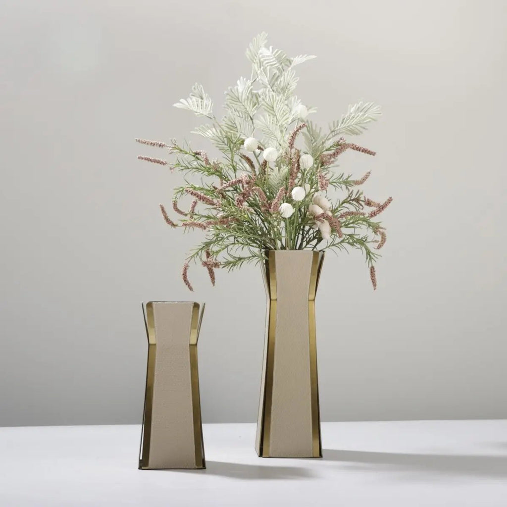 Vases Crema Nordic Flower Vase Large - Daamaira Home and Living Ltd