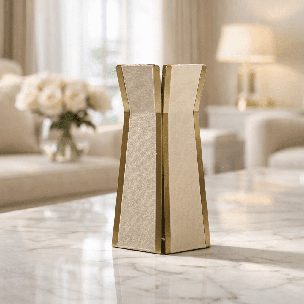 Vases Crema Nordic Flower Vase Small - Daamaira Home and Living Ltd
