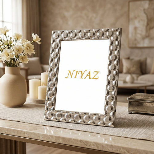 Crystal Silver Luxe Frame - Daamaira Home and Living Ltd