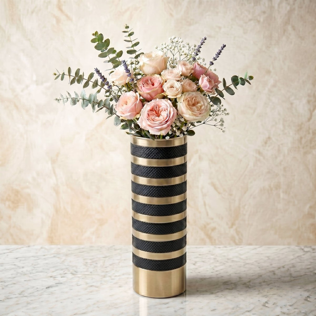Vases Cylindrical Vase Small - Daamaira Home and Living Ltd