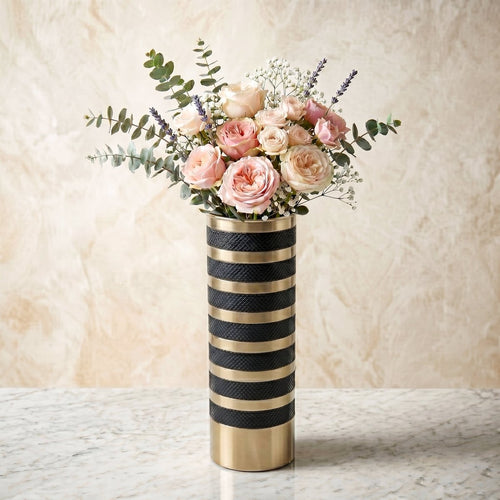 Vases Cylindrical Vase Small - Daamaira Home and Living Ltd