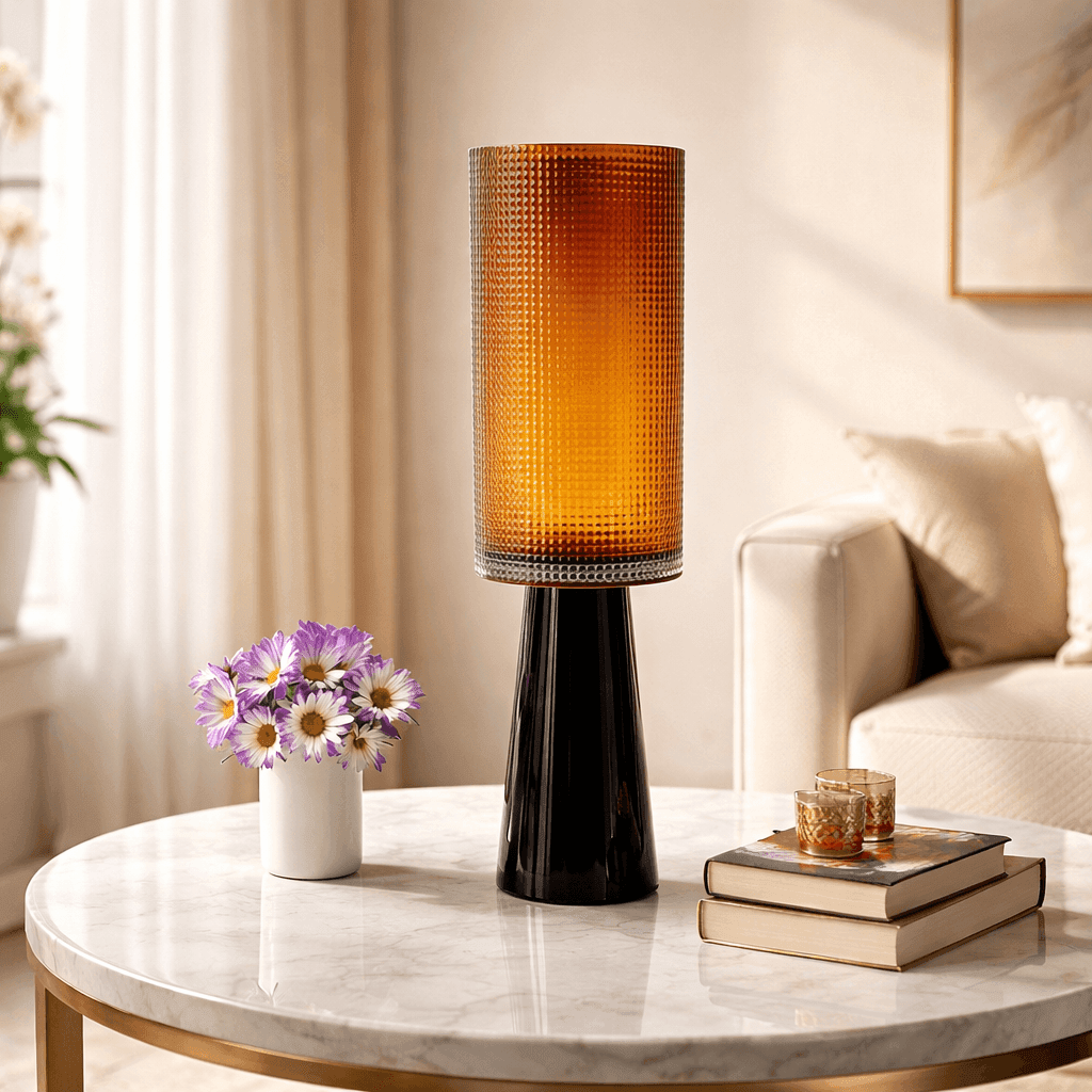 Vases Dark Prism Vase - Tall - Daamaira Home and Living Ltd
