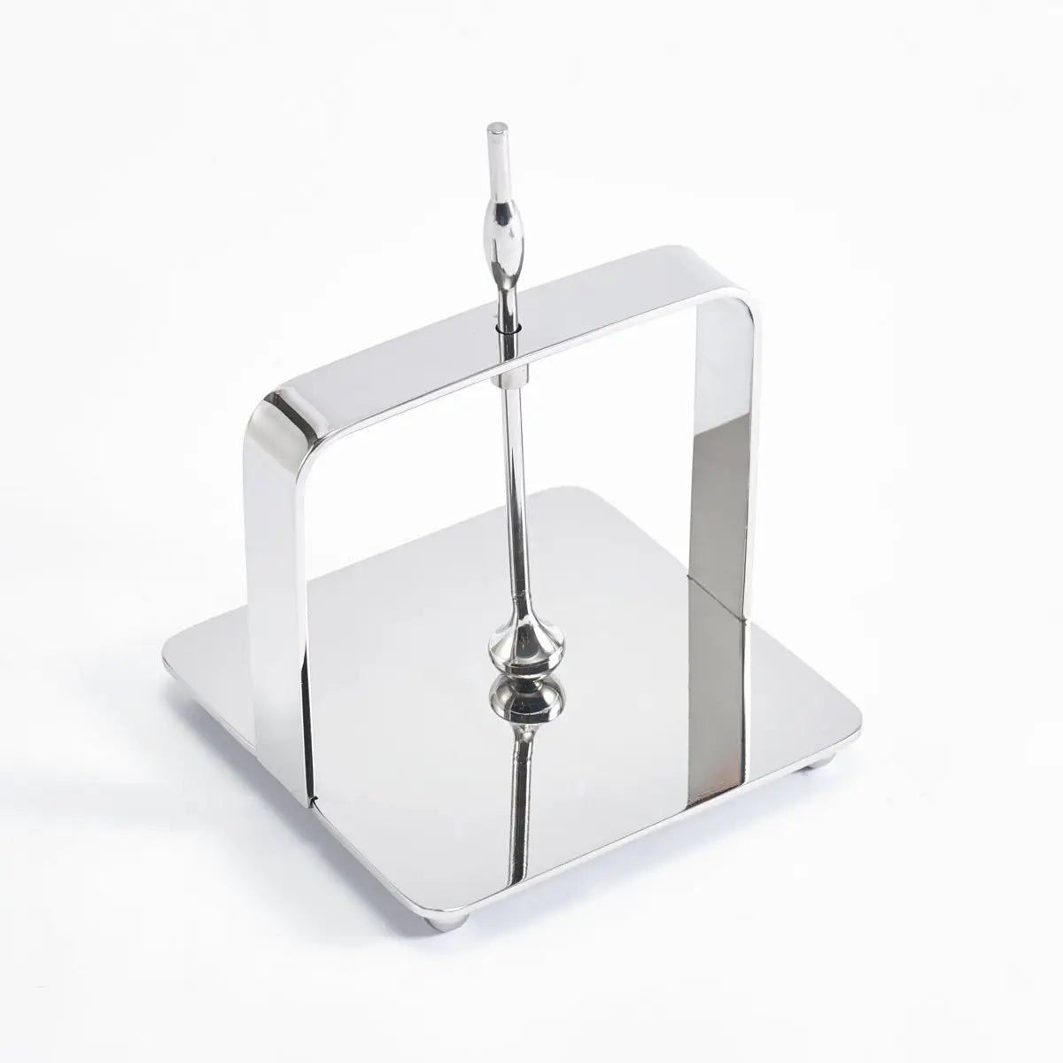 Tissue Holder Droplet Napkin Holder - Silver - Daamaira Home and Living Ltd