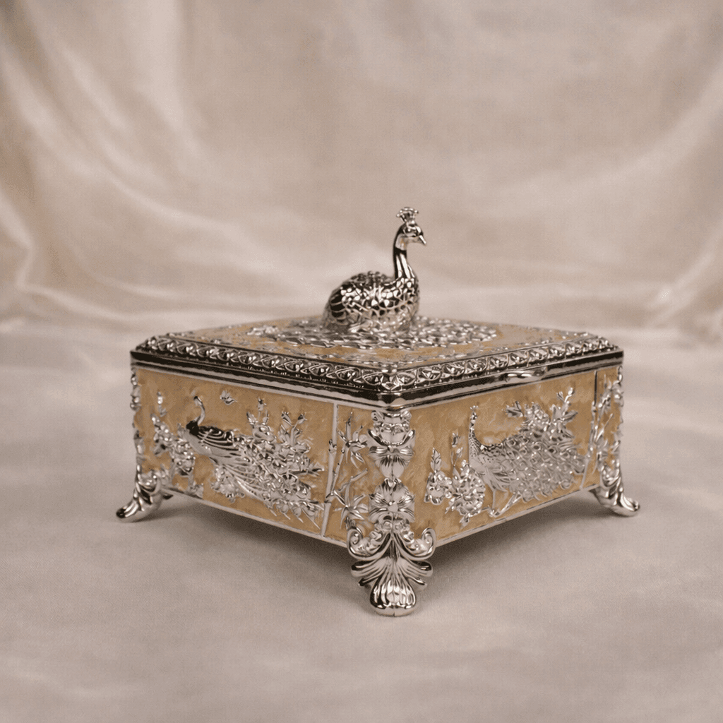 Dual Dry Fruit Box Set with Tray - Daamaira Home and Living Ltd