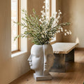 Dual Muse Planter (Grey) - Small (61cm) - Daamaira Home and Living Ltd
