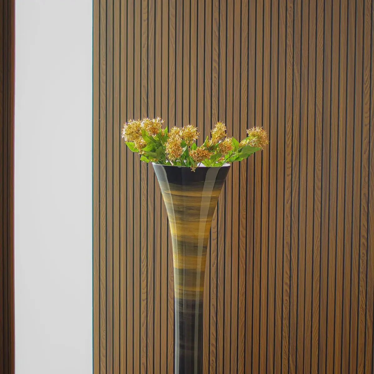 Vases Egyptian Wooden Flower Vase - Daamaira Home and Living Ltd