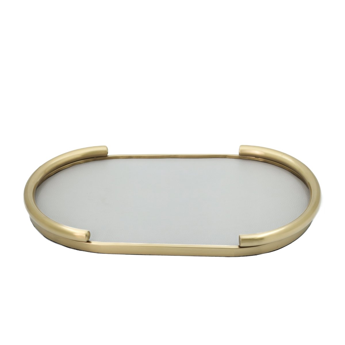 Serving Tray Elegant Oval Vanity/Serving Tray - Daamaira Home and Living Ltd