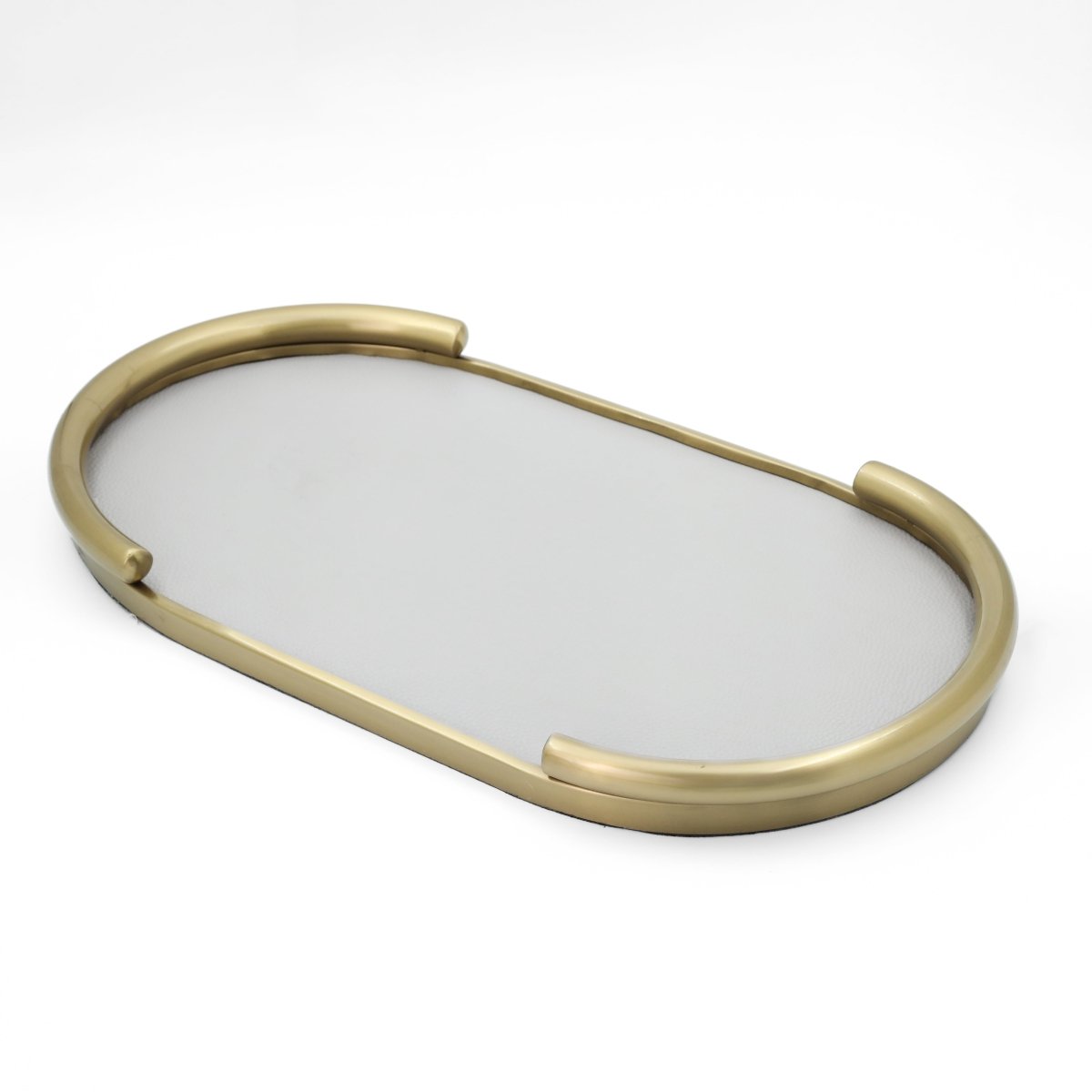 Serving Tray Elegant Oval Vanity/Serving Tray - Daamaira Home and Living Ltd