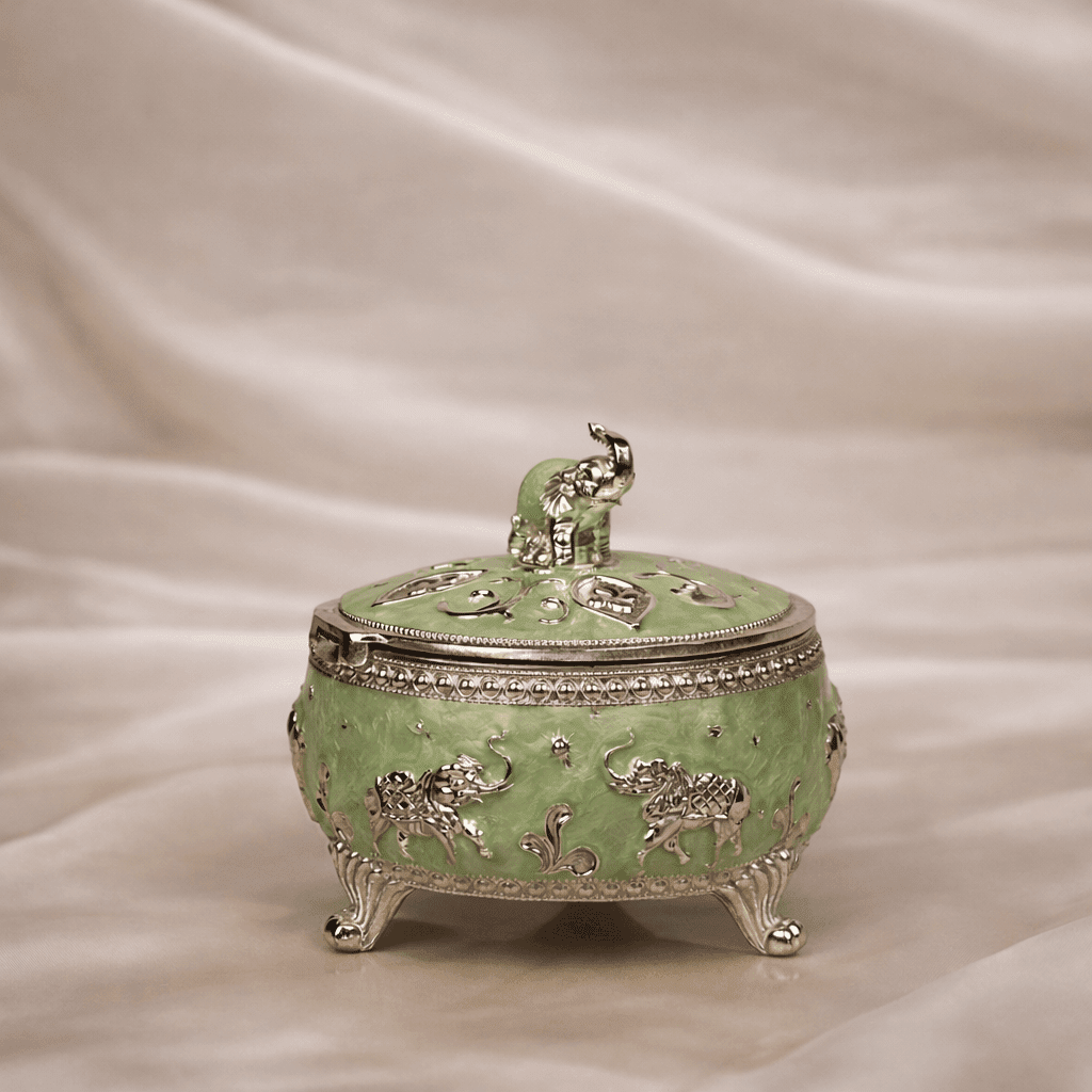 Elephant Sugar Pot with Spoon - Daamaira Home and Living Ltd