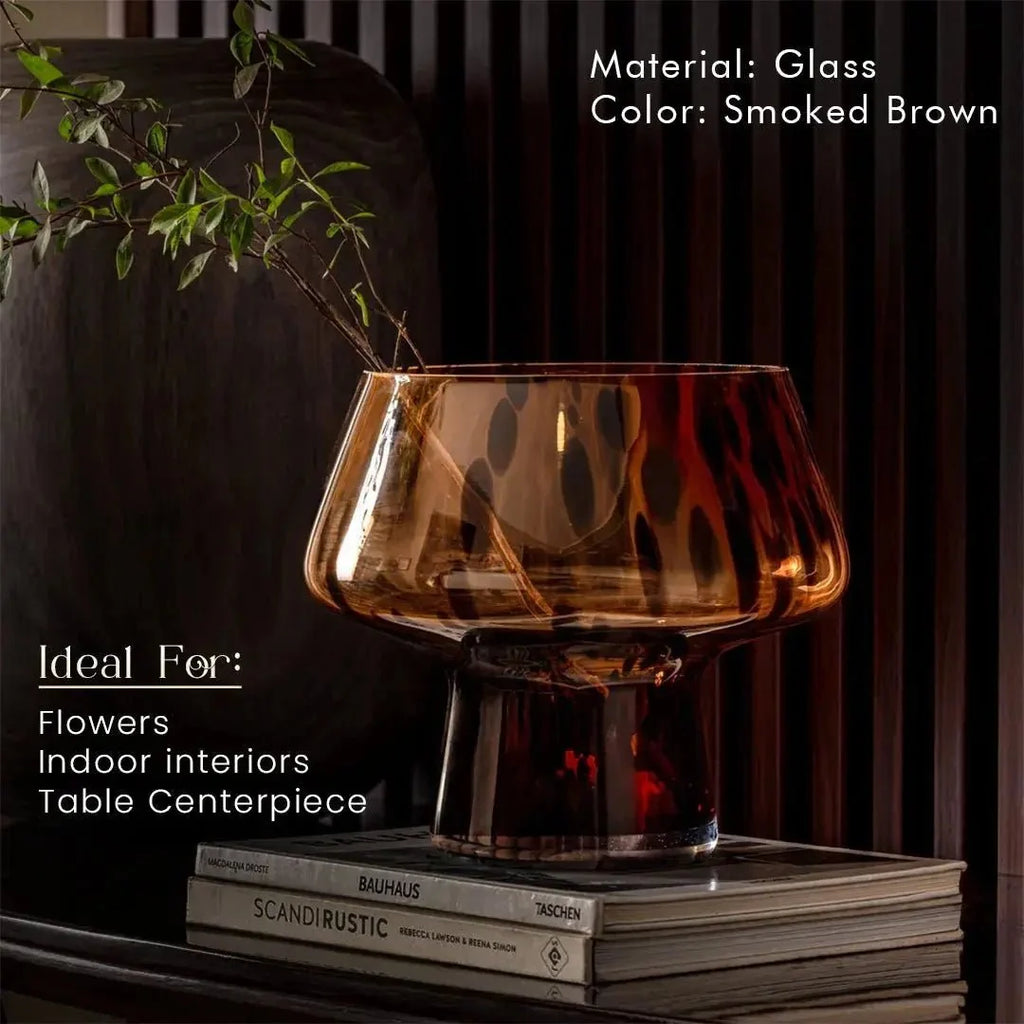 Vases Elysian Stout Flower Vase - Daamaira Home and Living Ltd