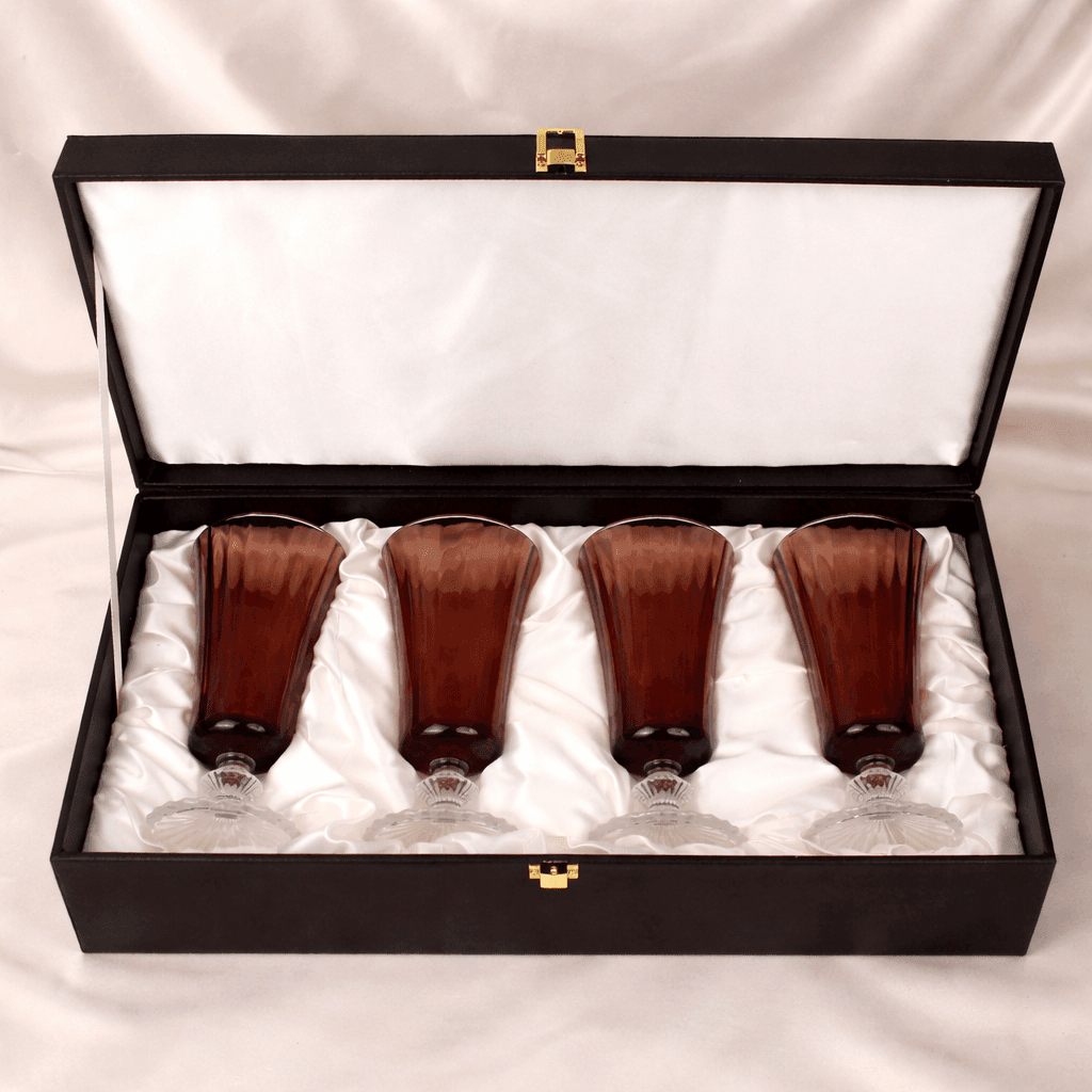Drinking Glasses Emperador Juice Glass - Set of 4 with Gift Box - Daamaira Home and Living Ltd