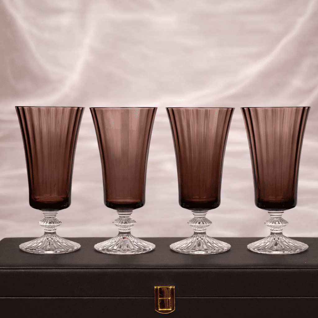 Drinking Glasses Emperador Juice Glass - Set of 4 with Gift Box - Daamaira Home and Living Ltd