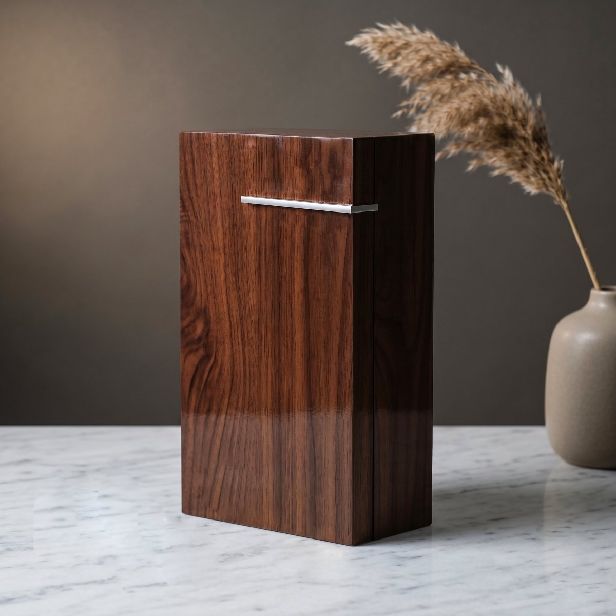 Storage Box Exquisite Time Piece/Jewel Box - Brown - Daamaira Home and Living Ltd