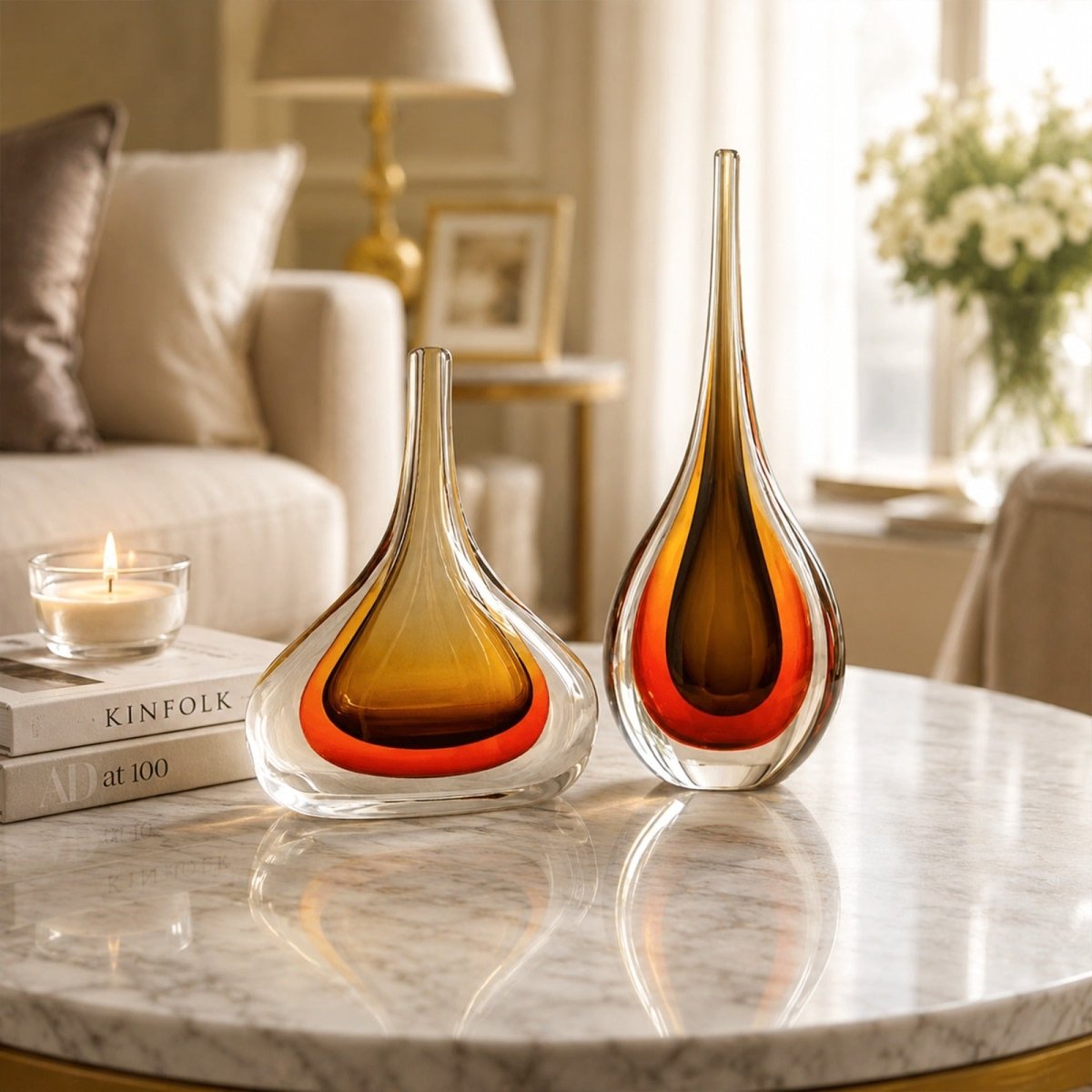 Decor Objects Falling Droplet - Daamaira Home and Living Ltd