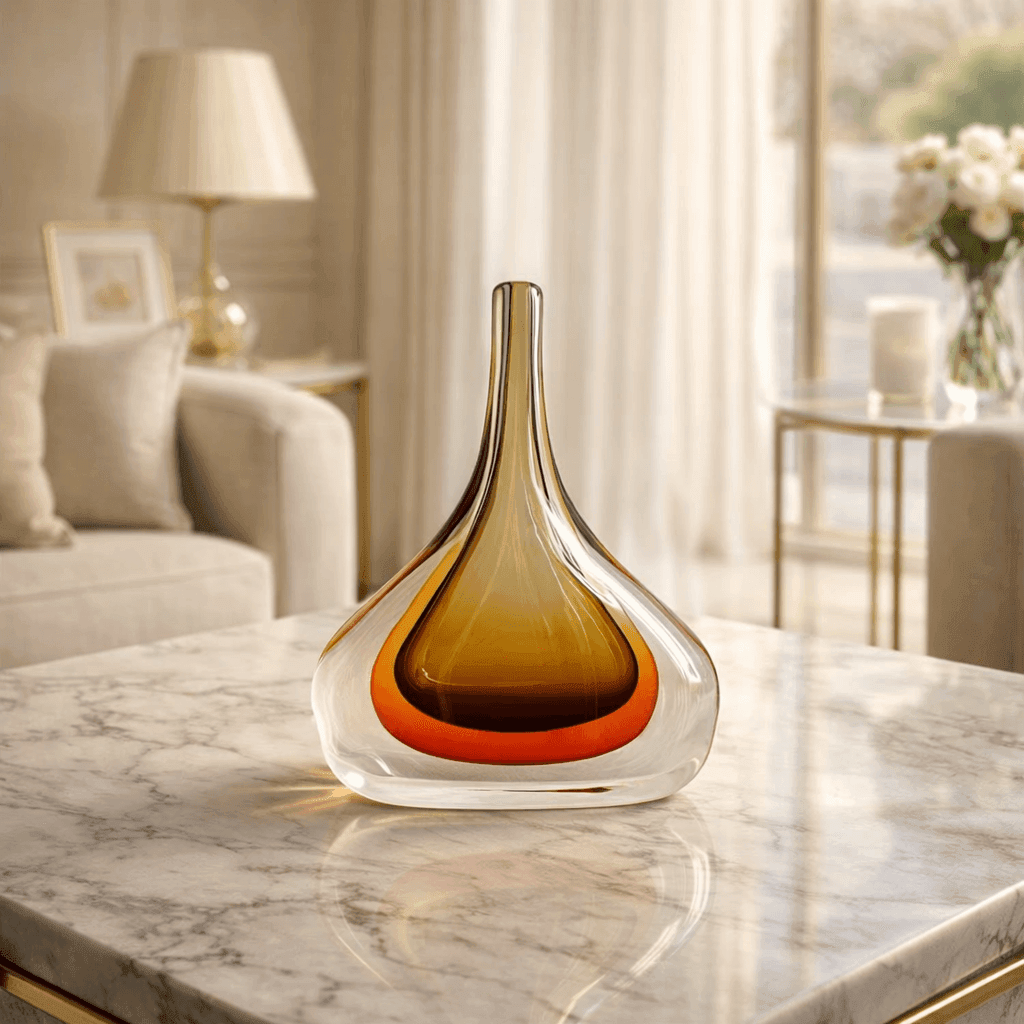 Decor Objects Falling Droplet - Stout - Daamaira Home and Living Ltd