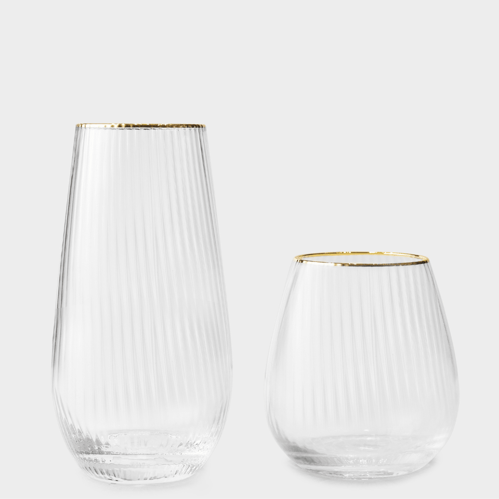 Drinking Glasses Finesse Set Of 4 Bourgogne Glasses - Daamaira Home and Living Ltd