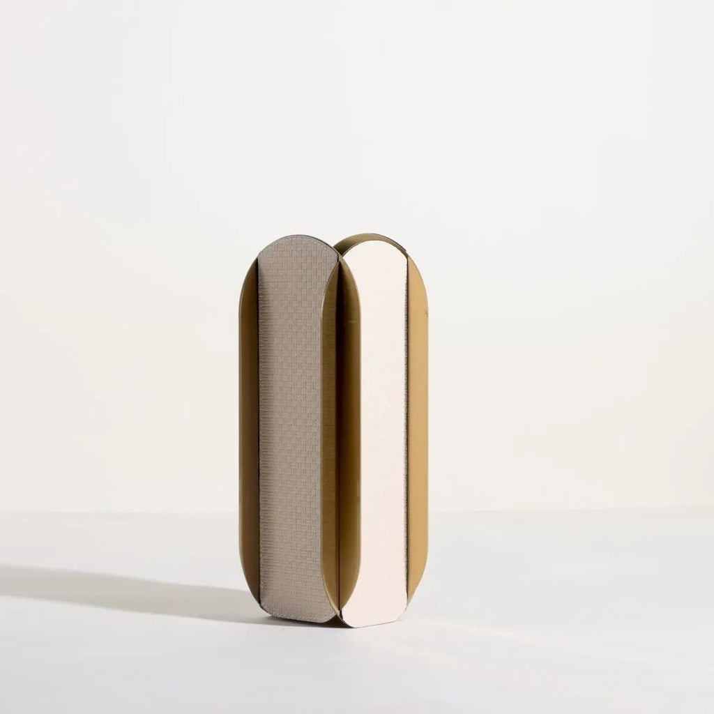 Vases Geometric Gold Flower Vase - Daamaira Home and Living Ltd