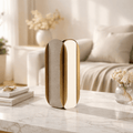 Vases Geometric Gold Flower Vase - Daamaira Home and Living Ltd