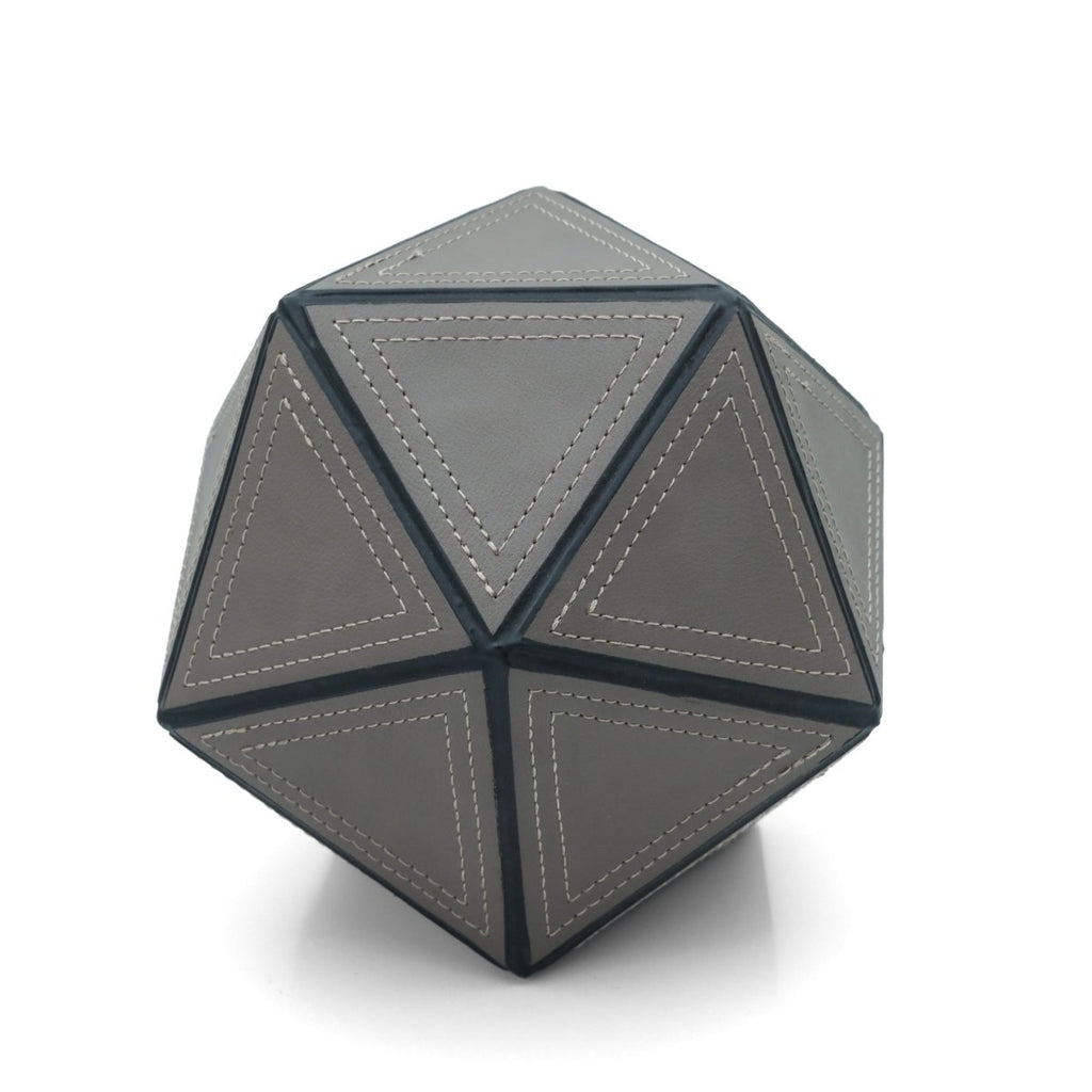 Decor Objects Geometrical Ball - Grey - Daamaira Home and Living Ltd
