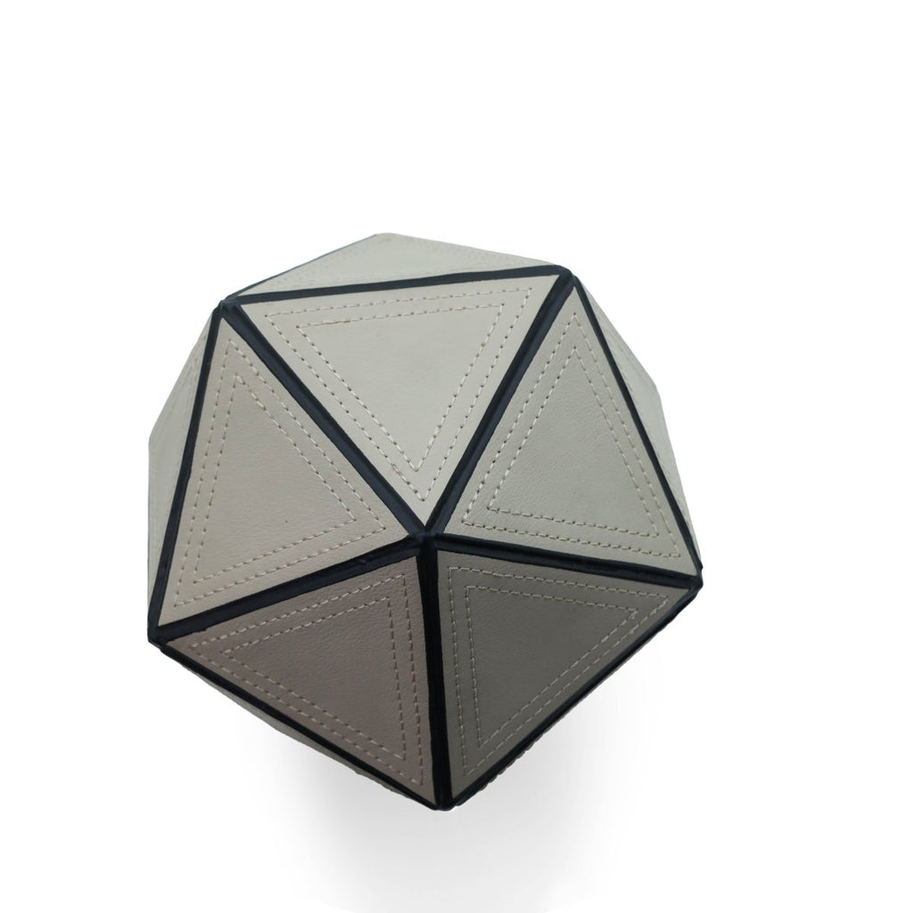 Decor Objects Geometrical Ball - White - Daamaira Home and Living Ltd